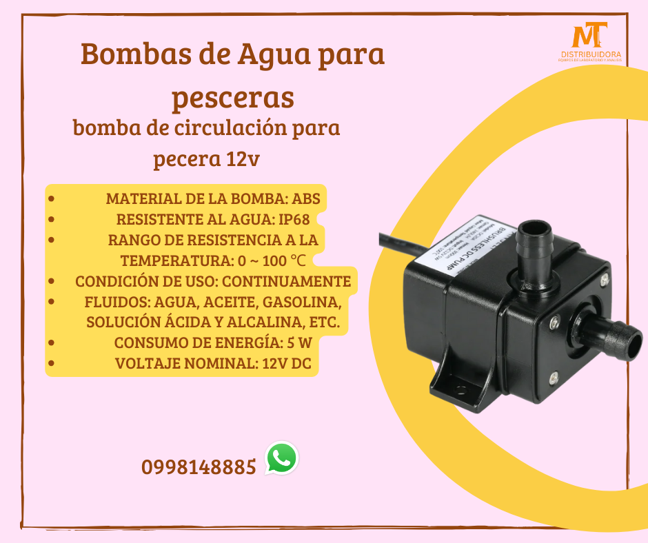 Mini Bomba Dc5v 1m 240l/H