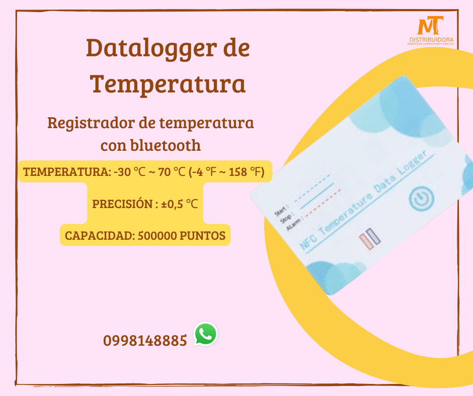 Grabador de datos de temperatura descartable de 180 dias